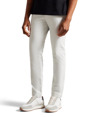 Pantalon Chino Ted Baker Slim Grise Clair Homme | TVV-14894240